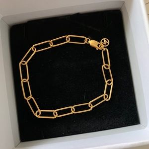 Mejuri Bold Link Chain Bracelet